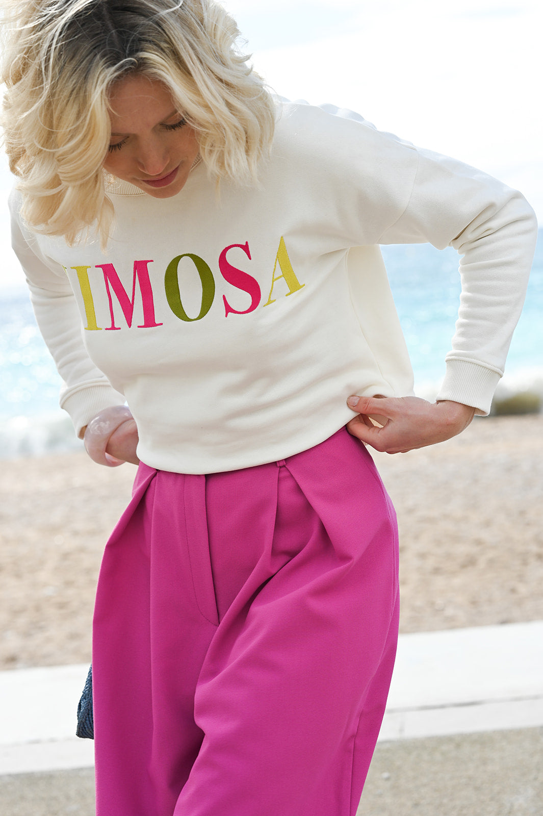 Sweat-shirt Mimosa - L'atelier de Clotilde