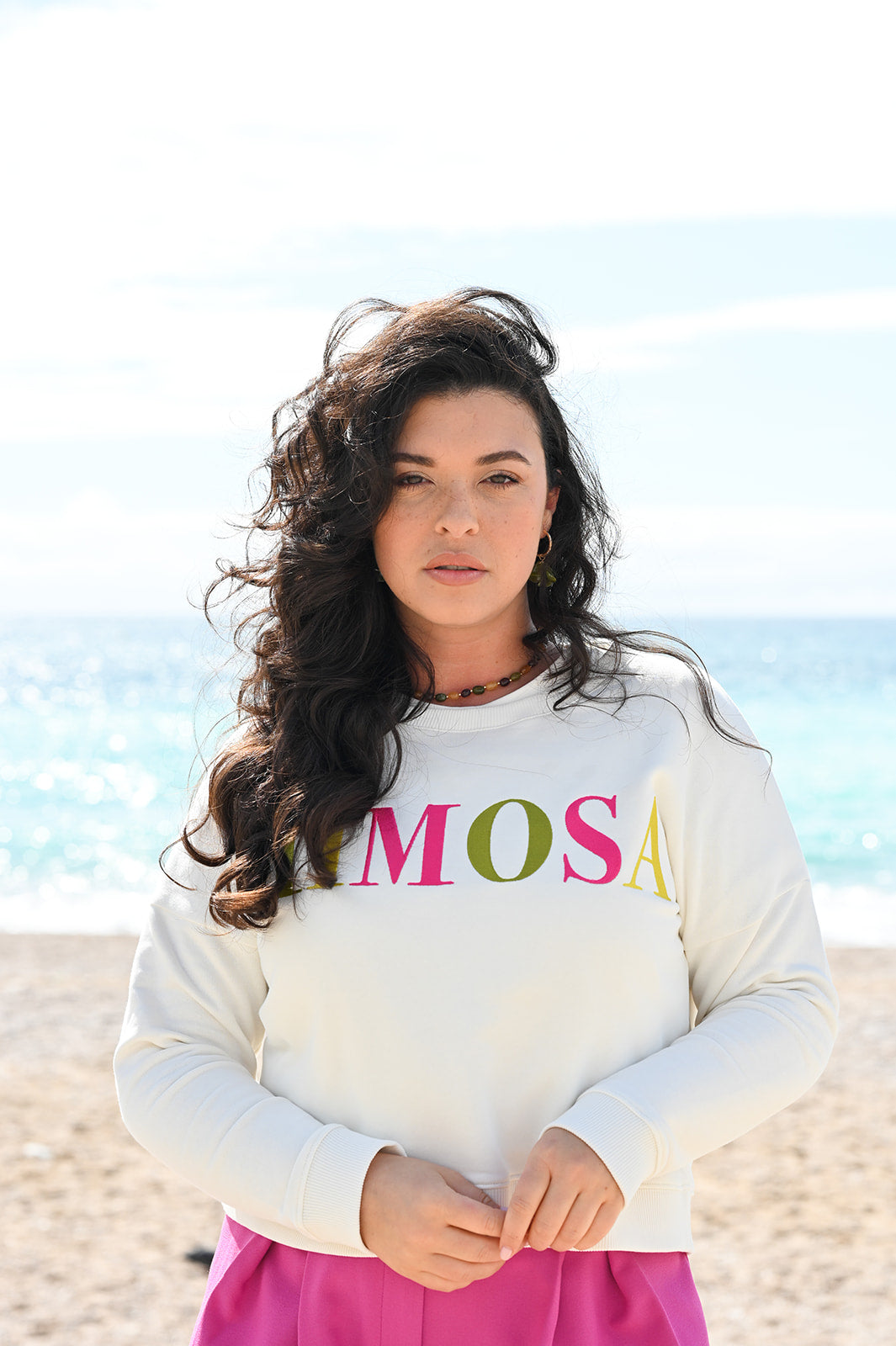 Sweat-shirt Mimosa - L'atelier de Clotilde