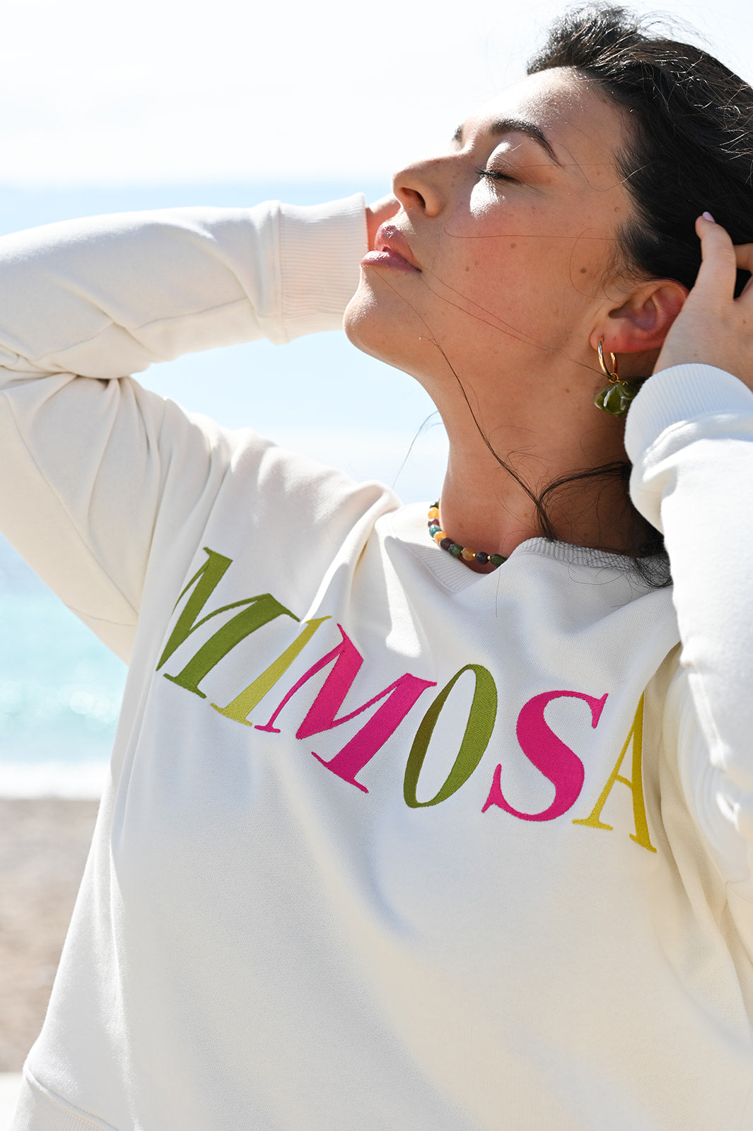 Sweat-shirt Mimosa - L'atelier de Clotilde