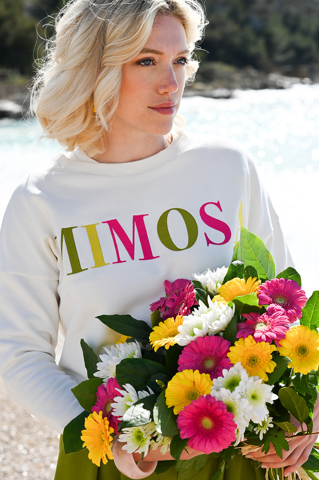 Sweat-shirt Mimosa - L'atelier de Clotilde