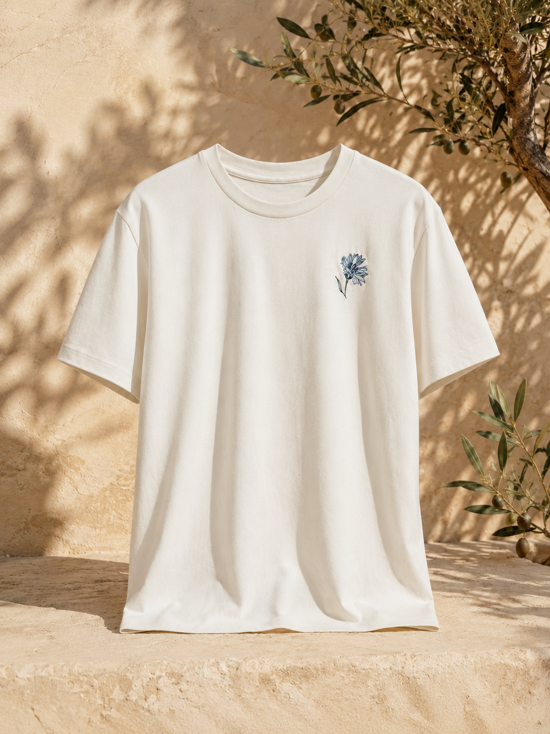 Tee-shirt Bleuet Coton