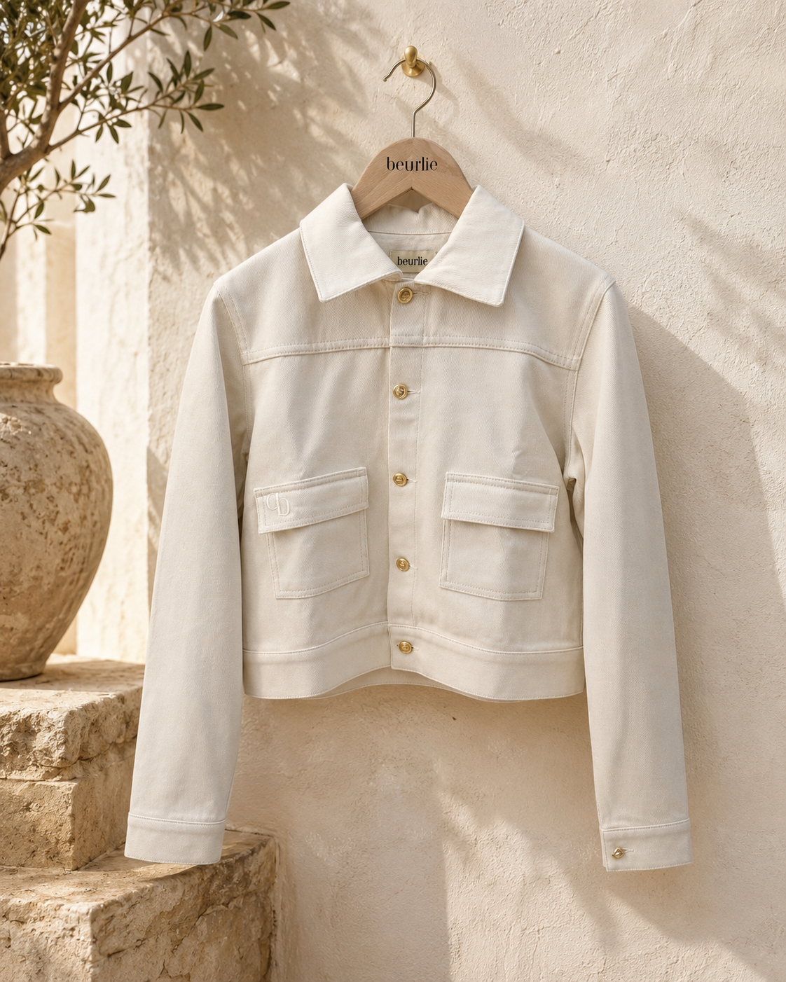 Veste Tatiana Jean Crème