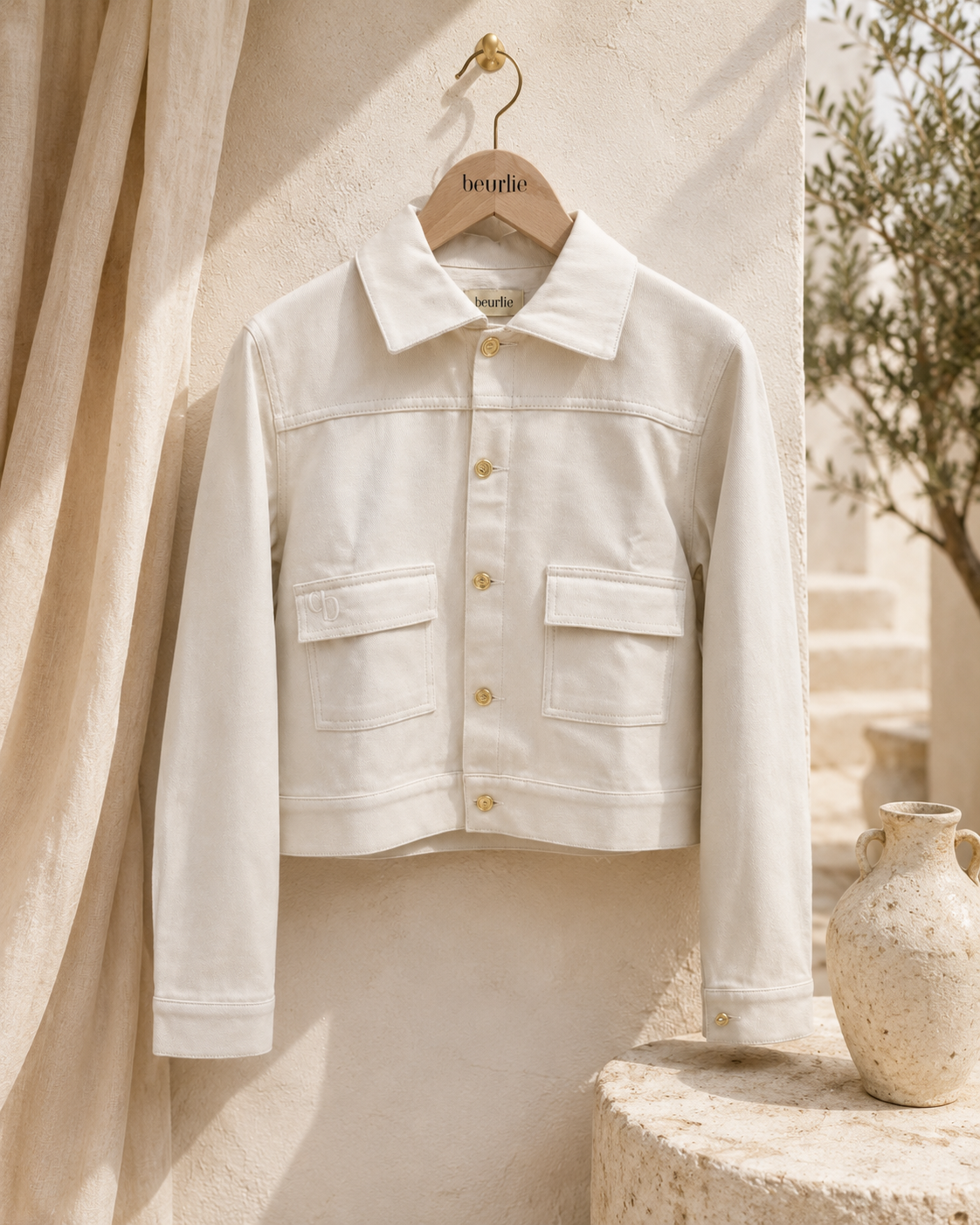 Veste Tatiana Jean Crème