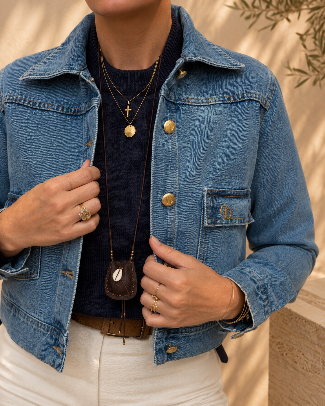 Veste Tatiana Jean Bleu