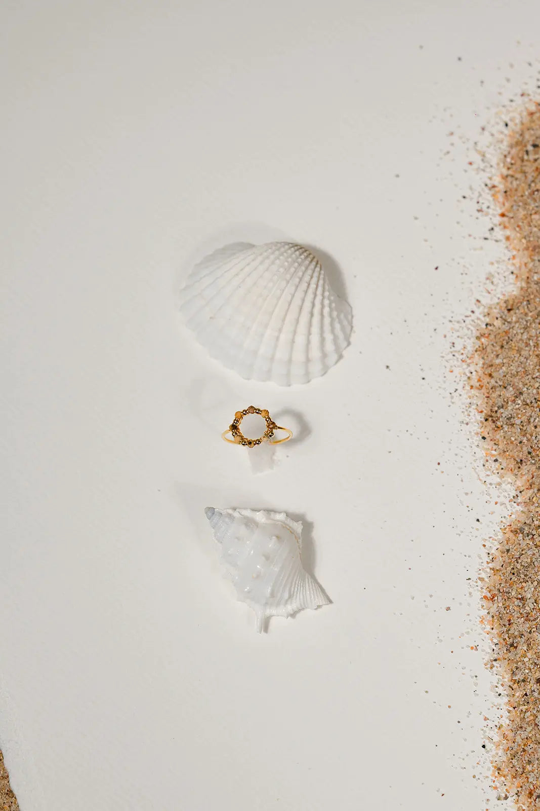 Bague Cercle Jaspe du Désert - Beurlie