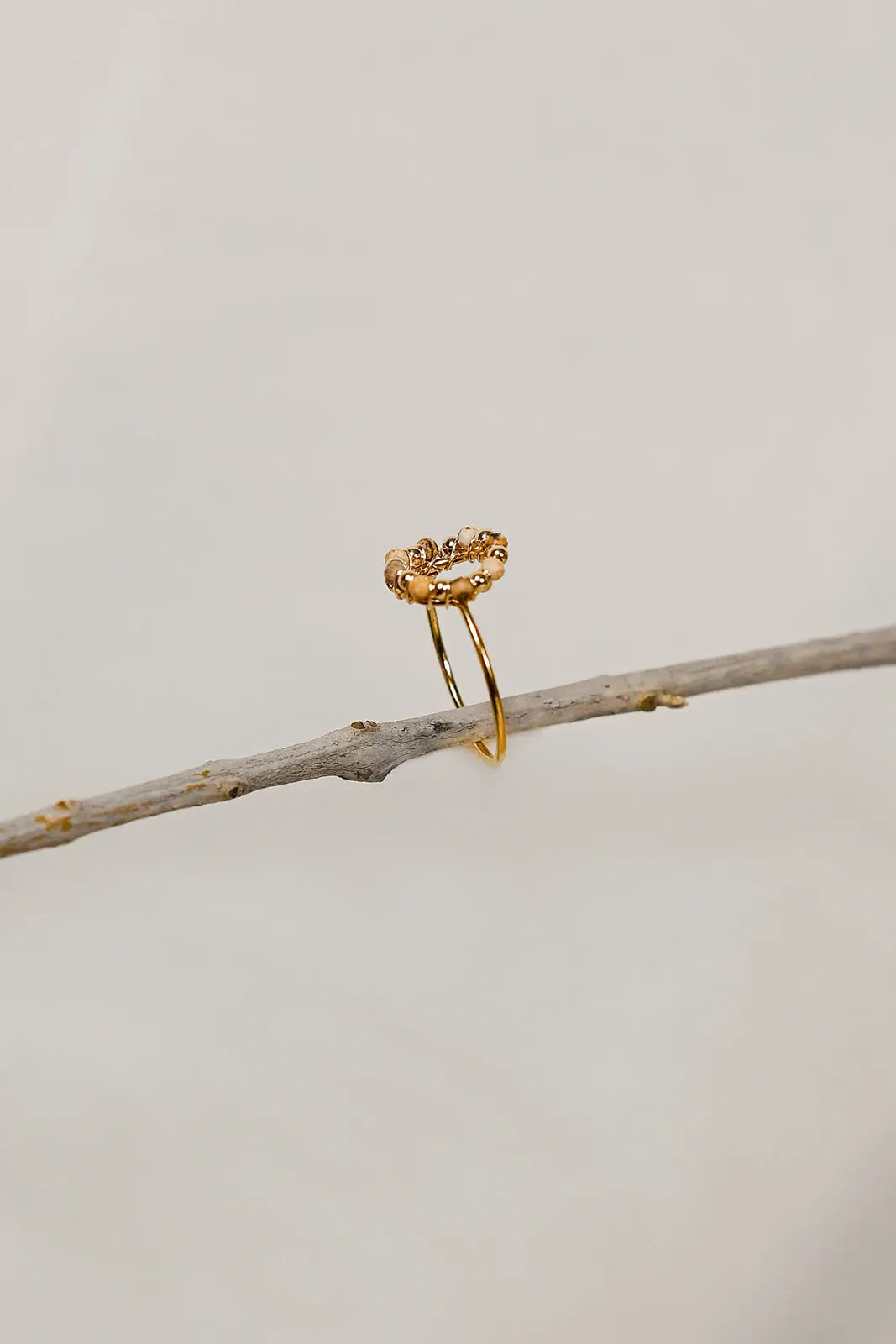 Bague Cercle Jaspe du Désert - Beurlie