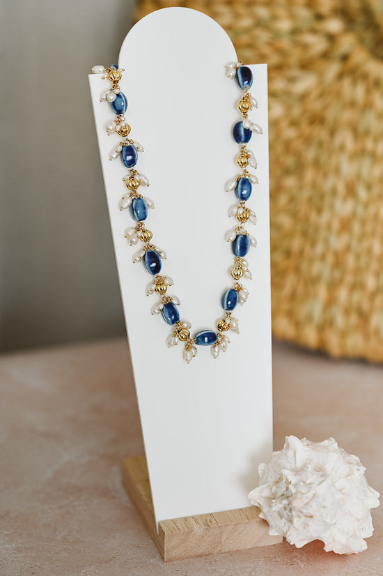 Collier Marianna bleu - Beurlie