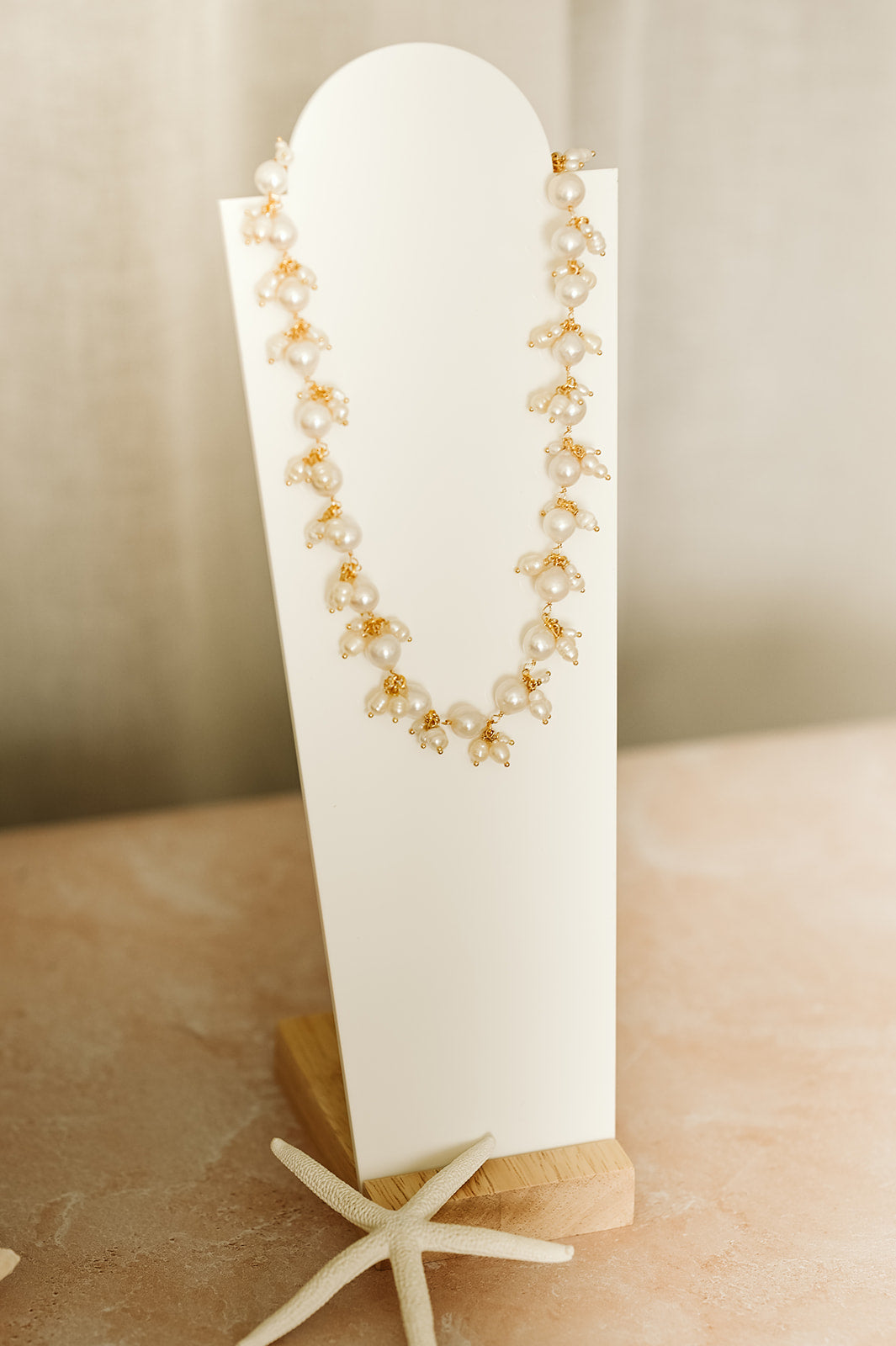 Collier Marianna blanc - Beurlie