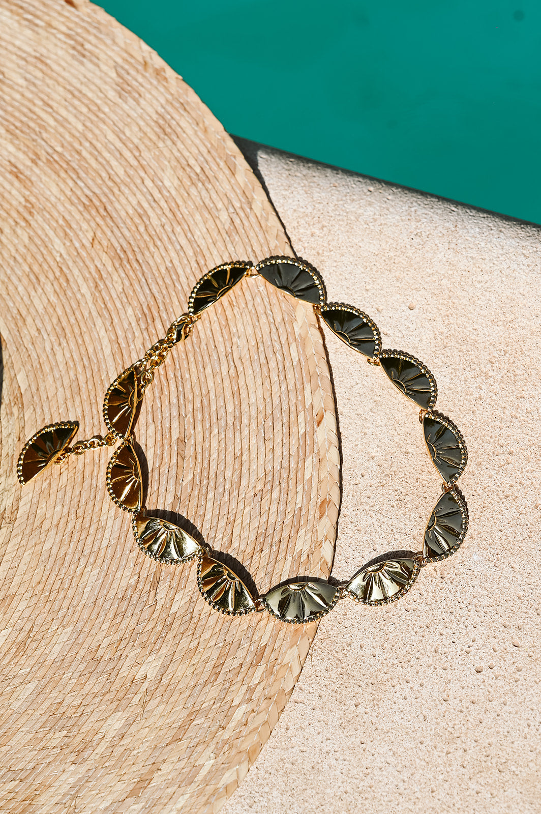 Collier ras de cou Citron - Beurlie