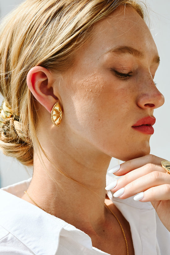 Boucles d'oreilles Citron - Beurlie