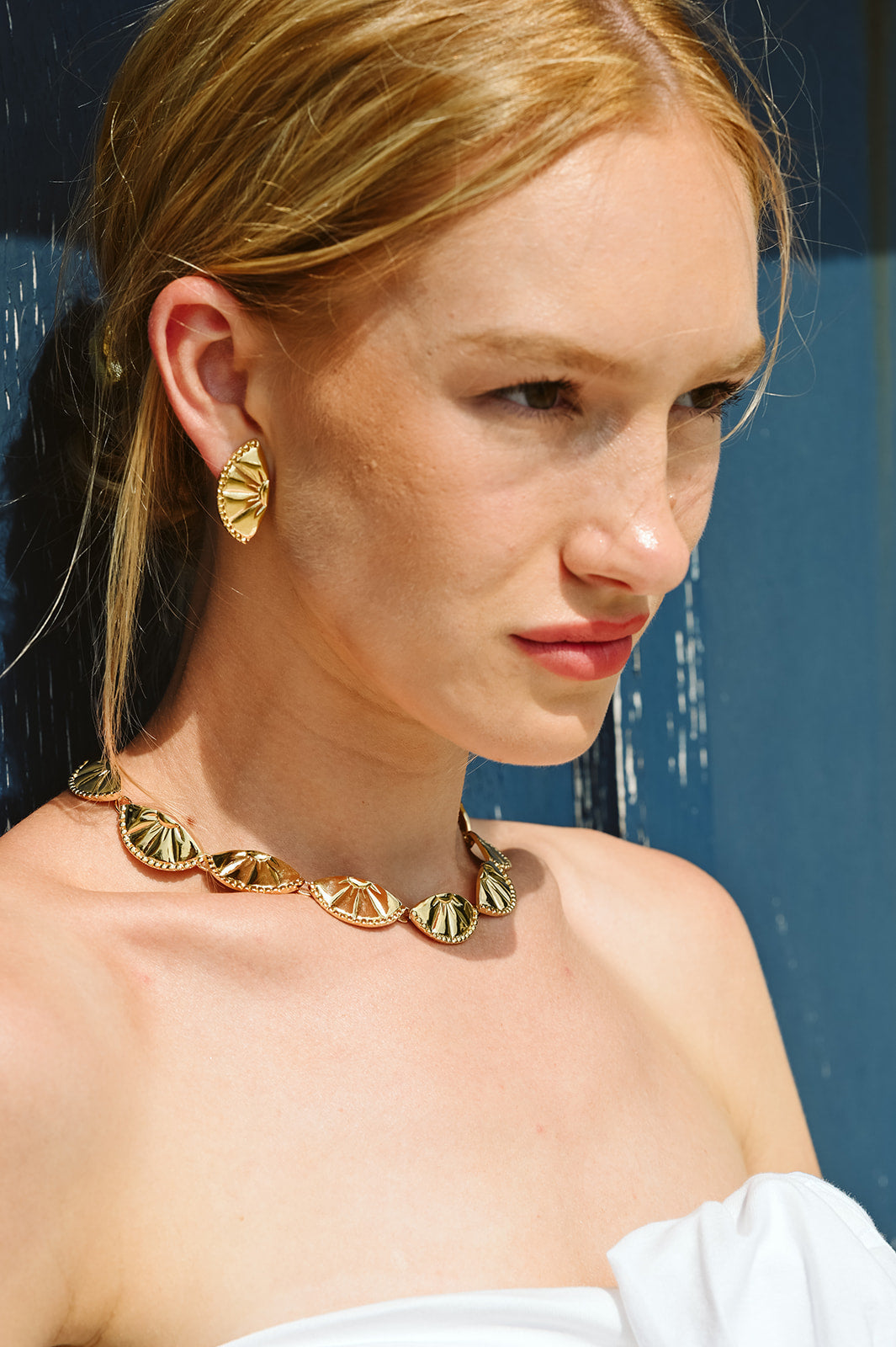 Collier ras de cou Citron - Beurlie