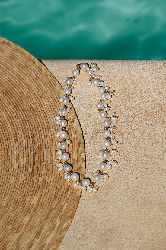 Collier Marianna blanc - Beurlie
