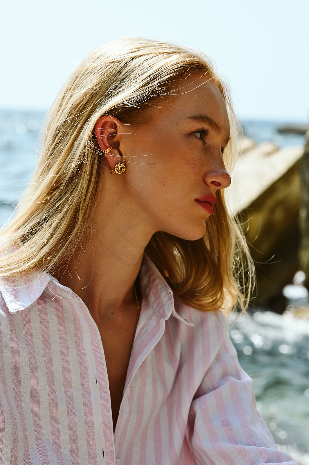 Boucles d'oreilles Romy - Beurlie