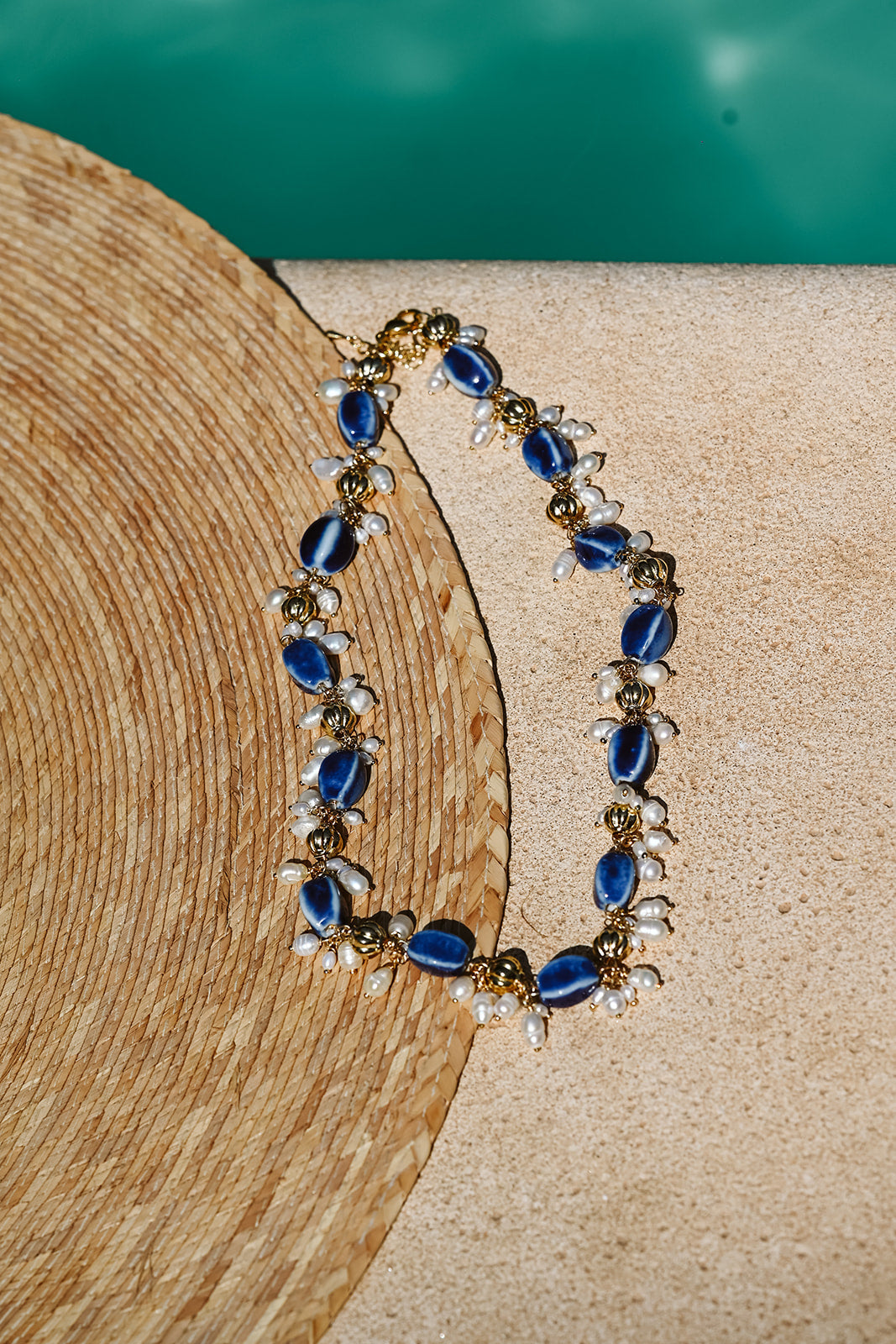 Collier Marianna bleu - Beurlie