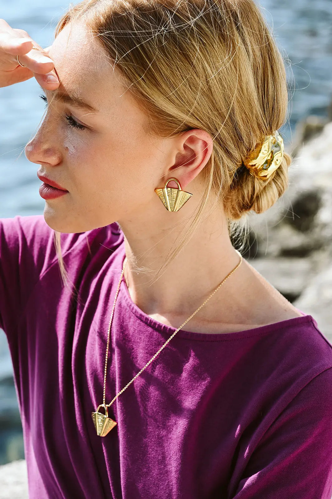 Boucles d'oreilles Beurli - Beurlie