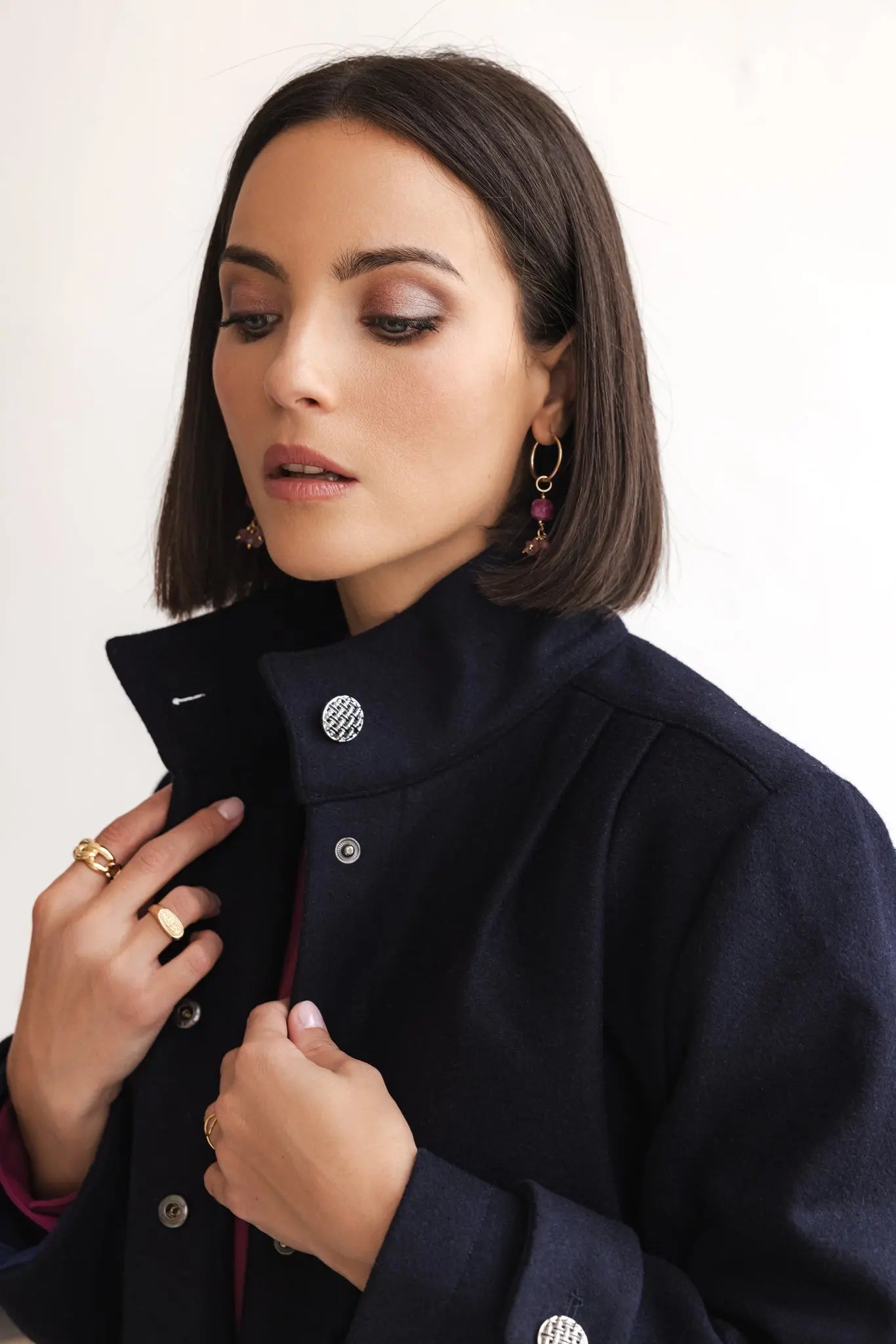 Boucles d’oreilles Céline rose - Beurlie