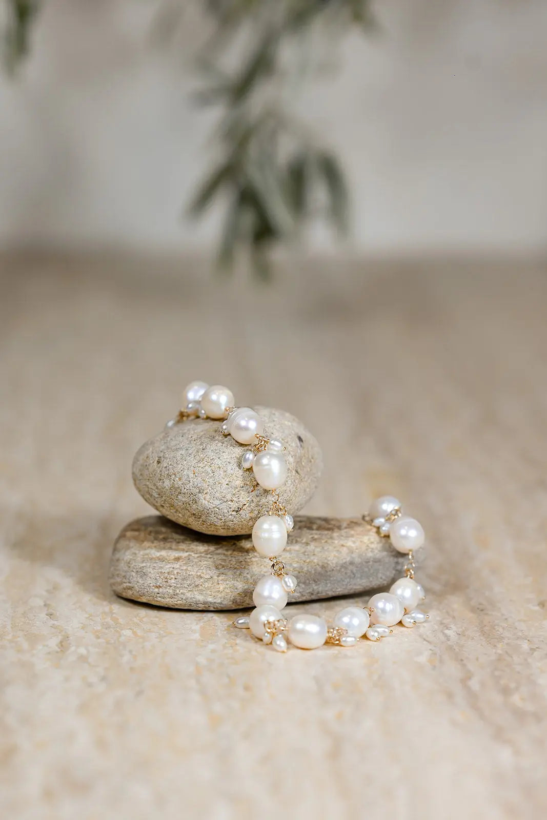 Bracelet Marianna – Perles d'Eau Douce Naturelles - Beurlie