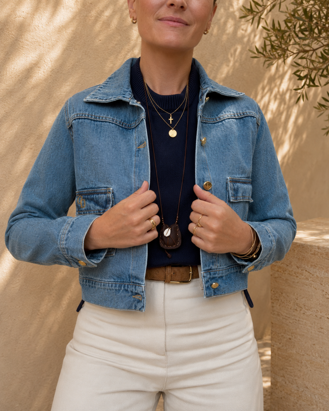 Veste Tatiana Jean Bleu