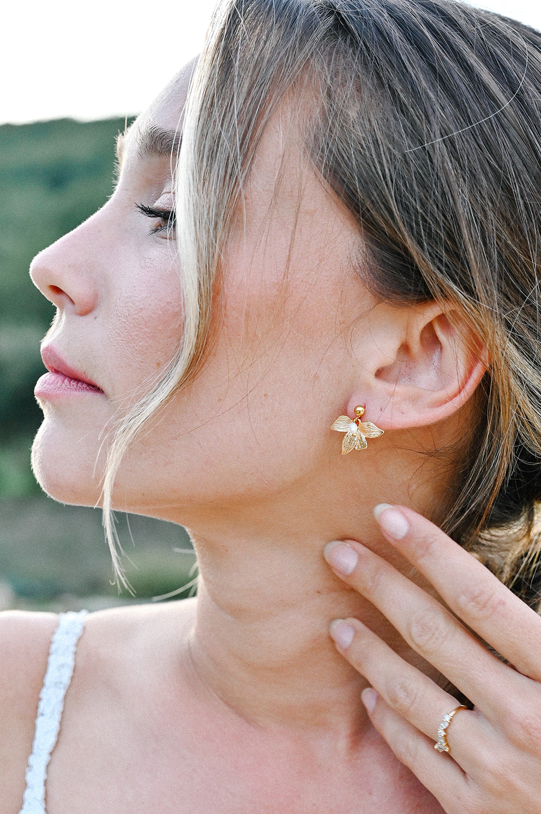 Boucles d’oreilles Flore - L'atelier de Clotilde