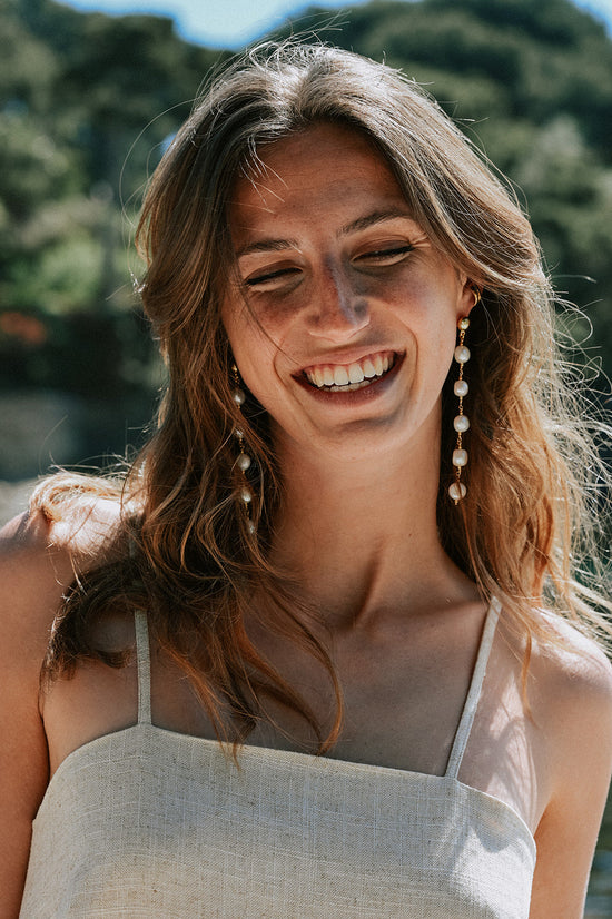 Boucles d'oreilles Émilie - L'atelier de Clotilde