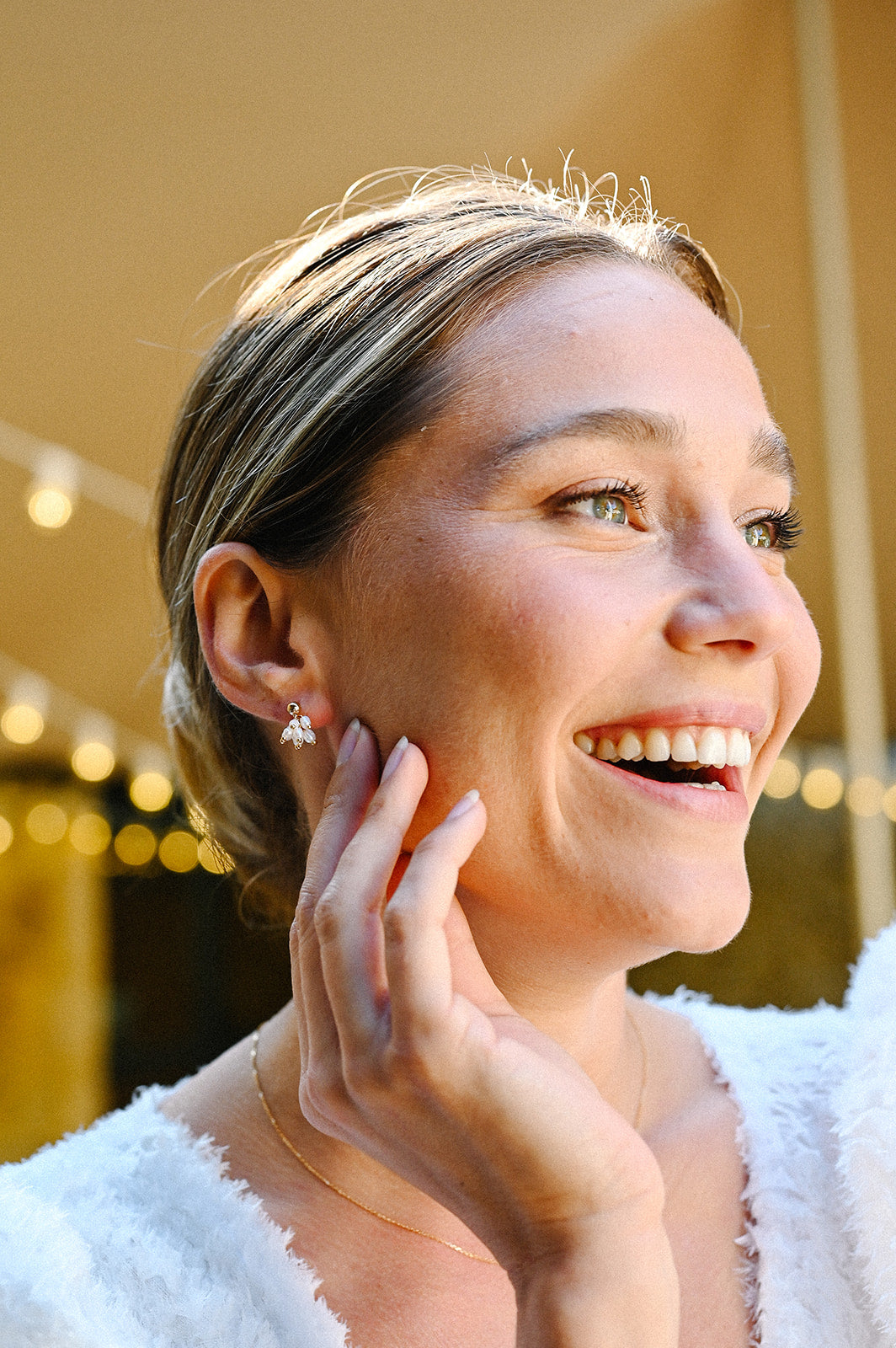 Boucles d’oreilles Céleste - L'atelier de Clotilde