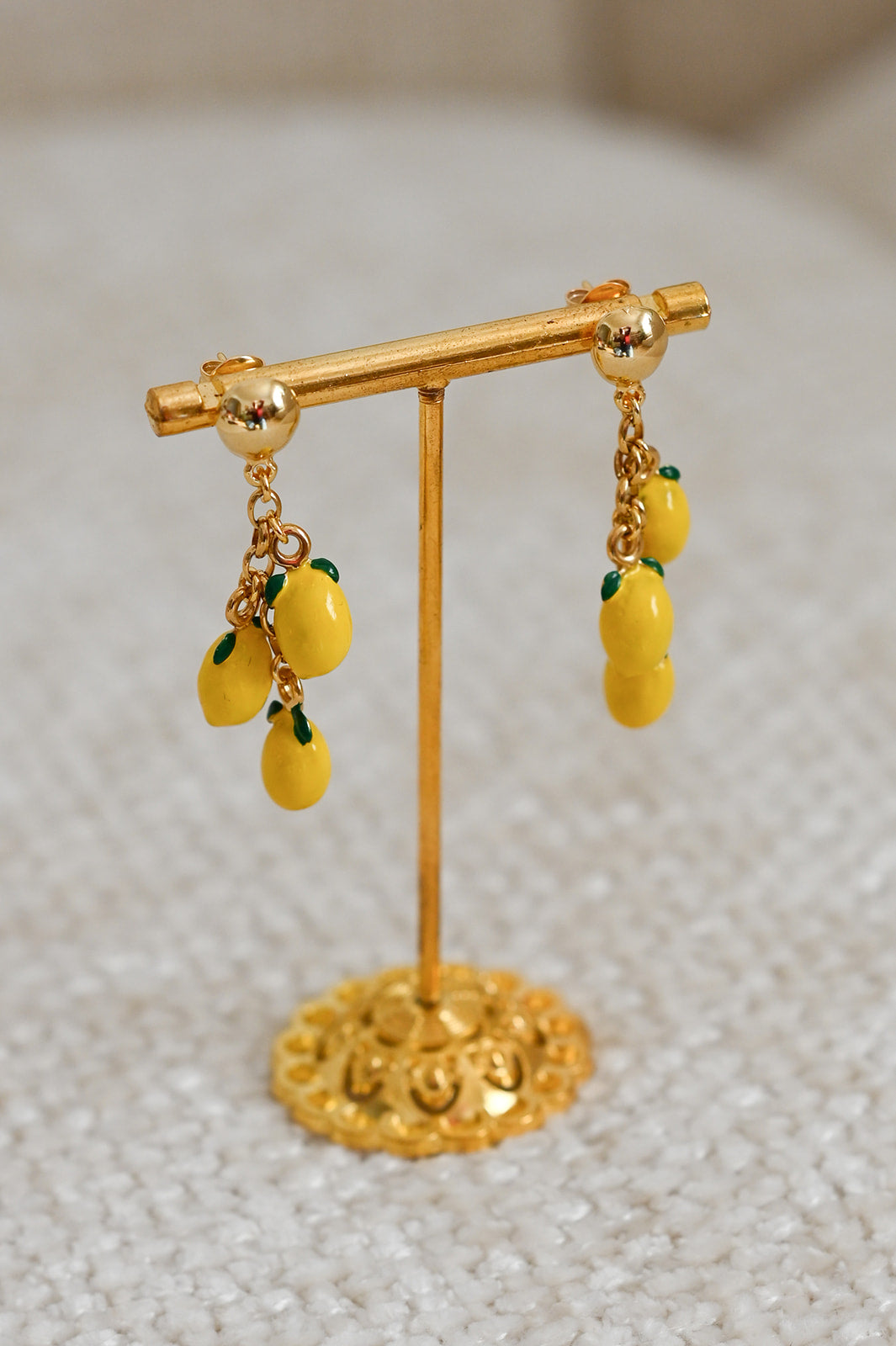 Boucles Citrons - L'atelier de Clotilde