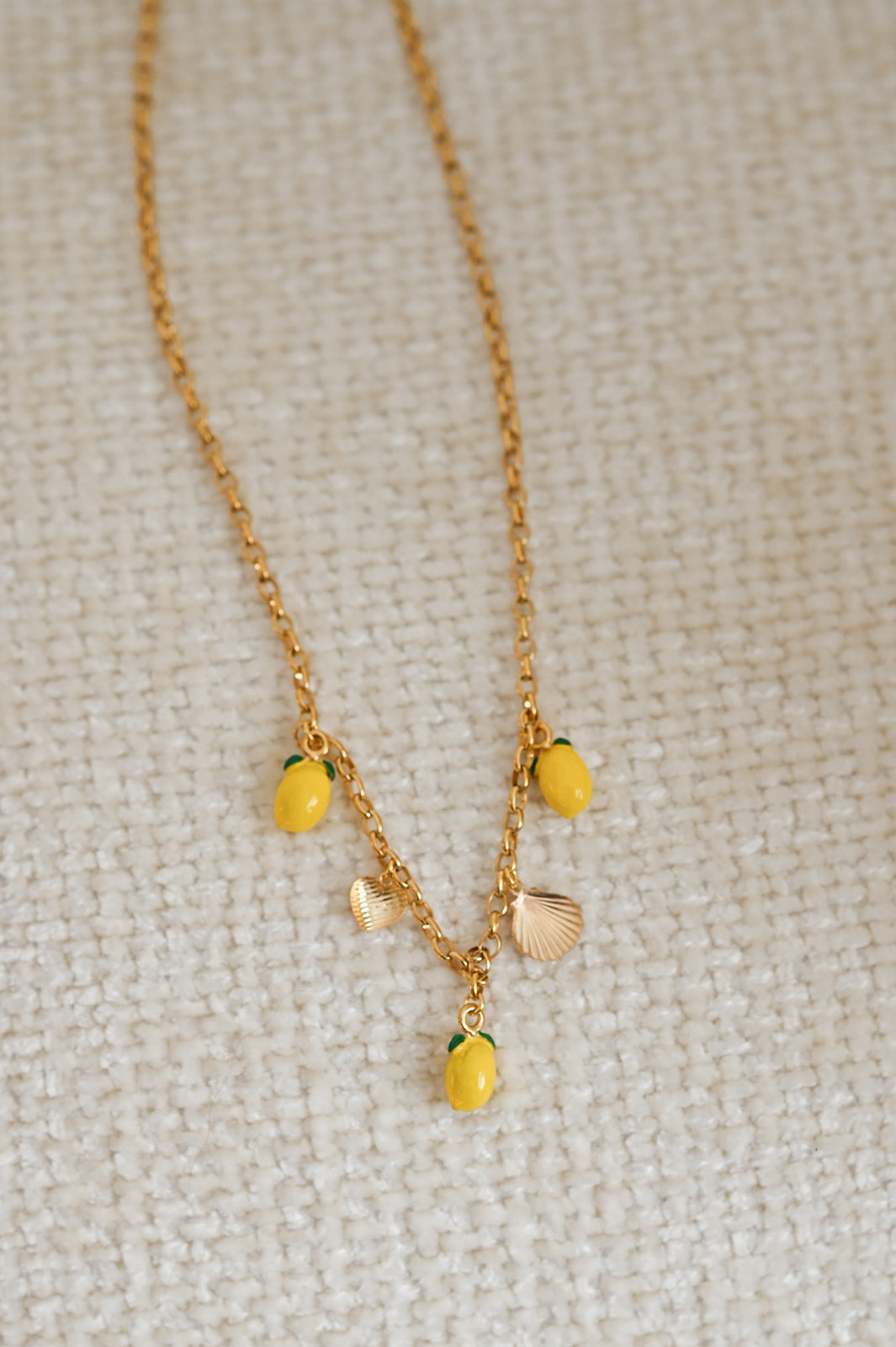 Collier Citrons - L'atelier de Clotilde