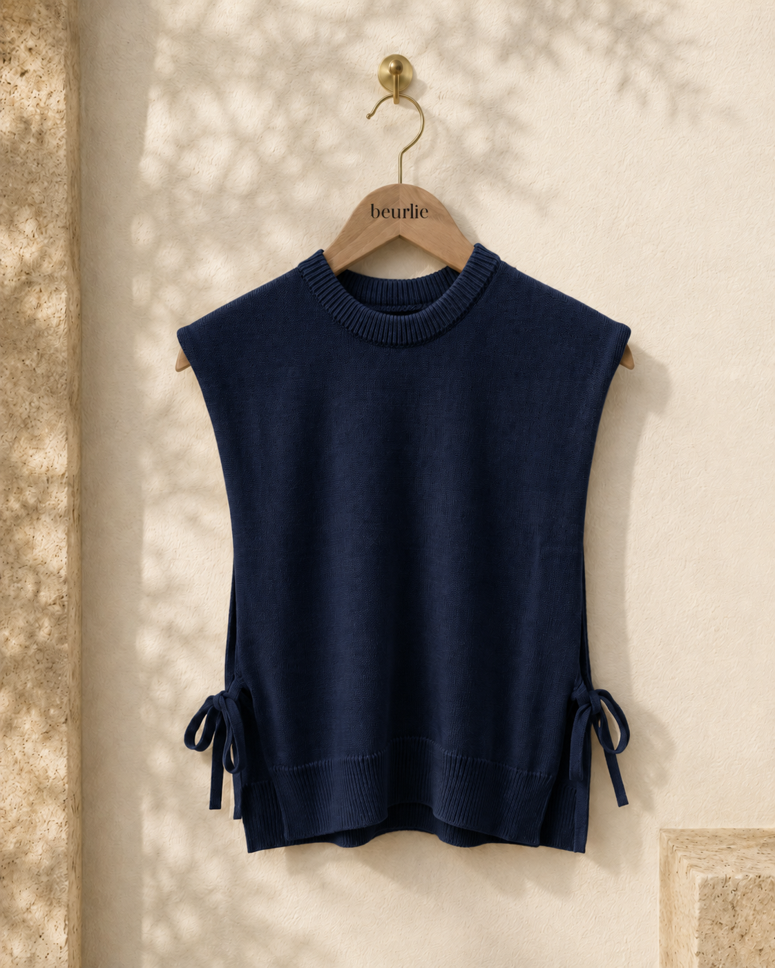 Maille Lara bleu marine