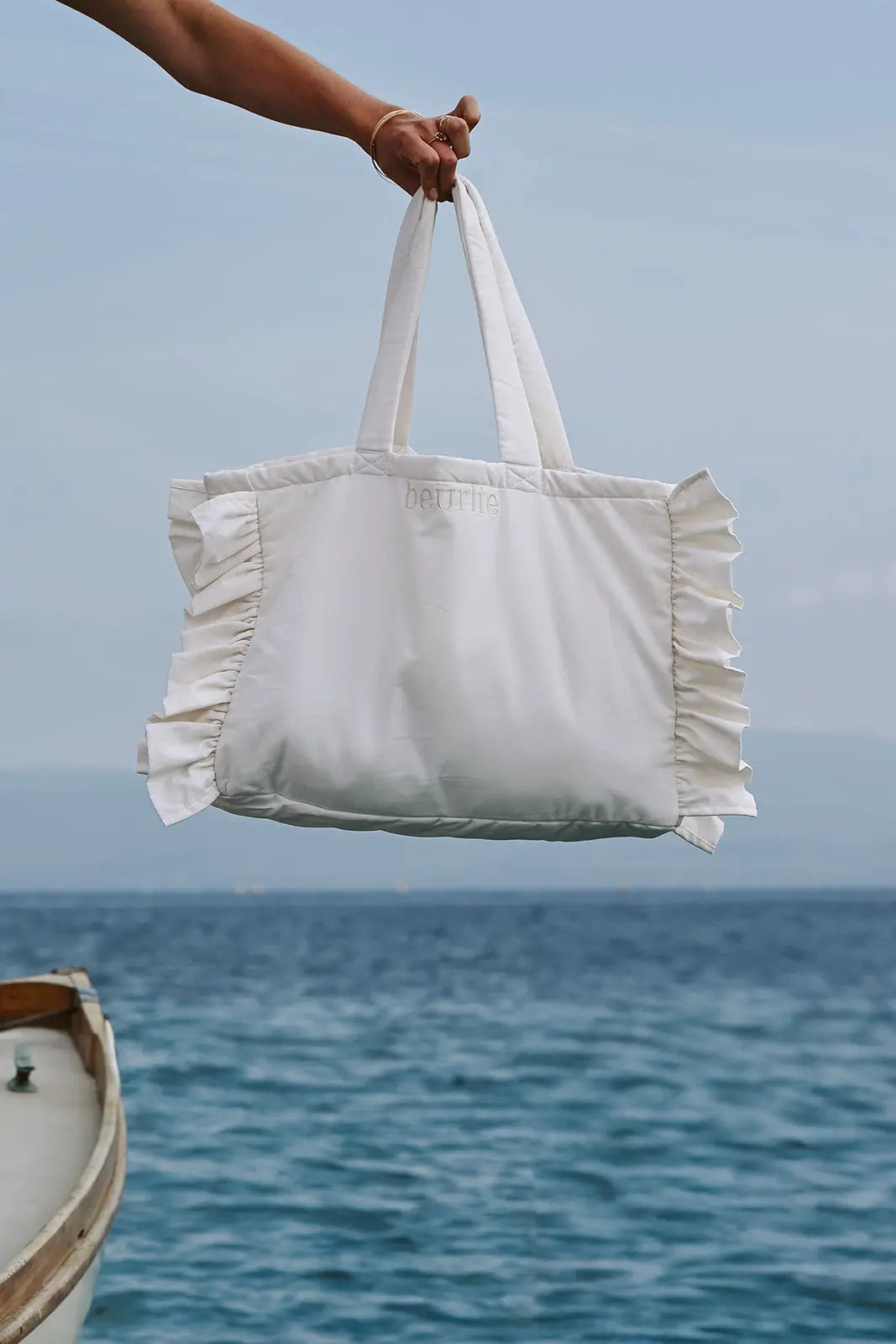 Tote Bag Gaspard Blanc - Beurlie