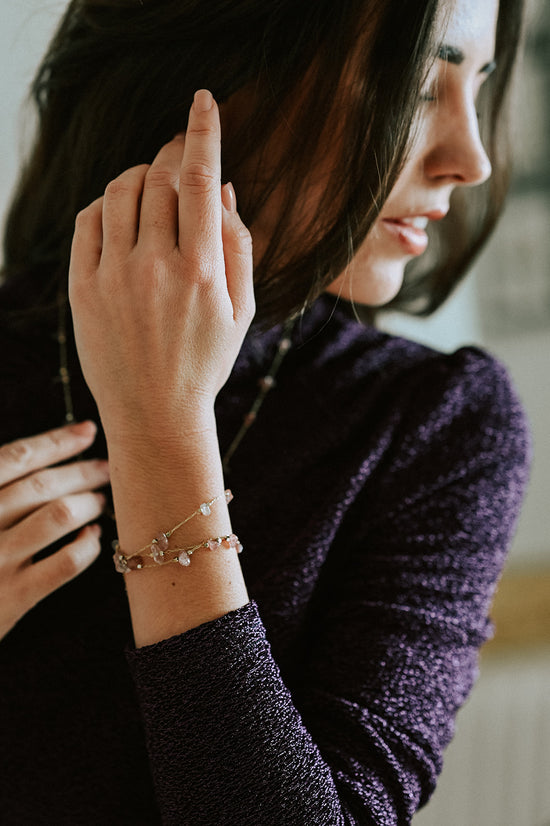 Collier ou bracelet Naelle - L'atelier de Clotilde