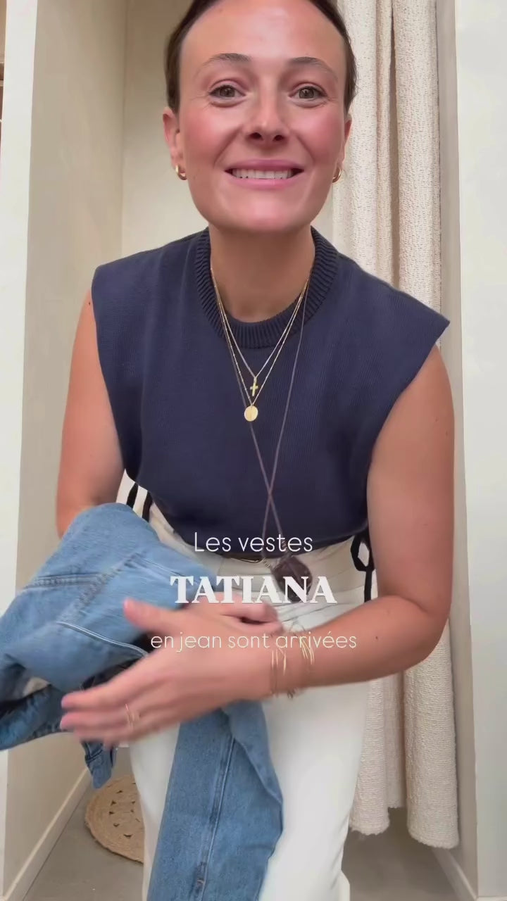 Veste Tatiana Jean Bleu